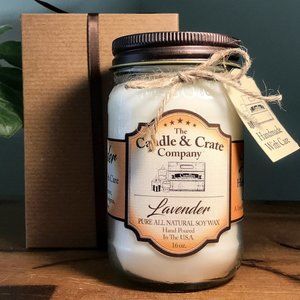 Lavender, Soy Candles, Spring Scent, Handmade In USA, Candle Gift…